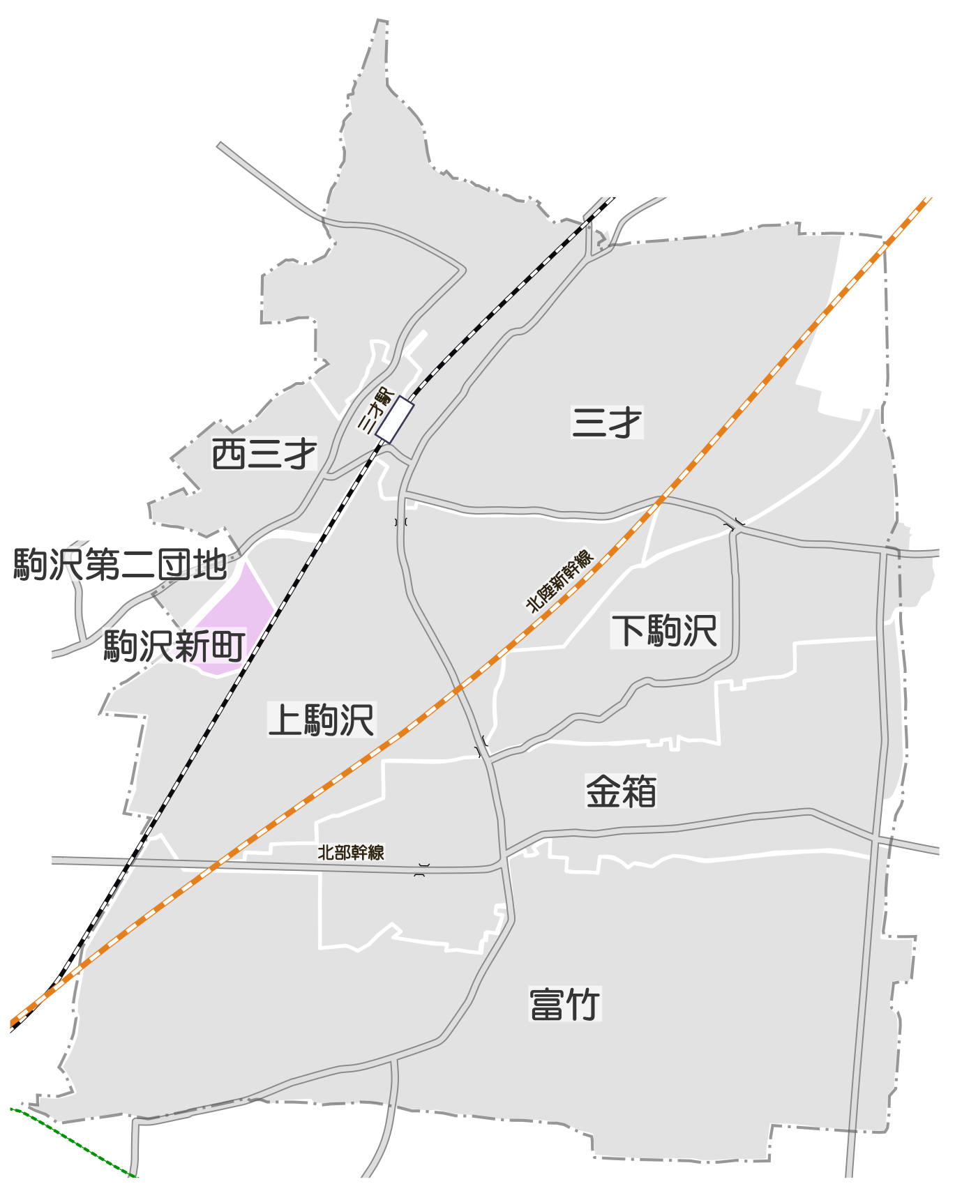 駒沢新町区