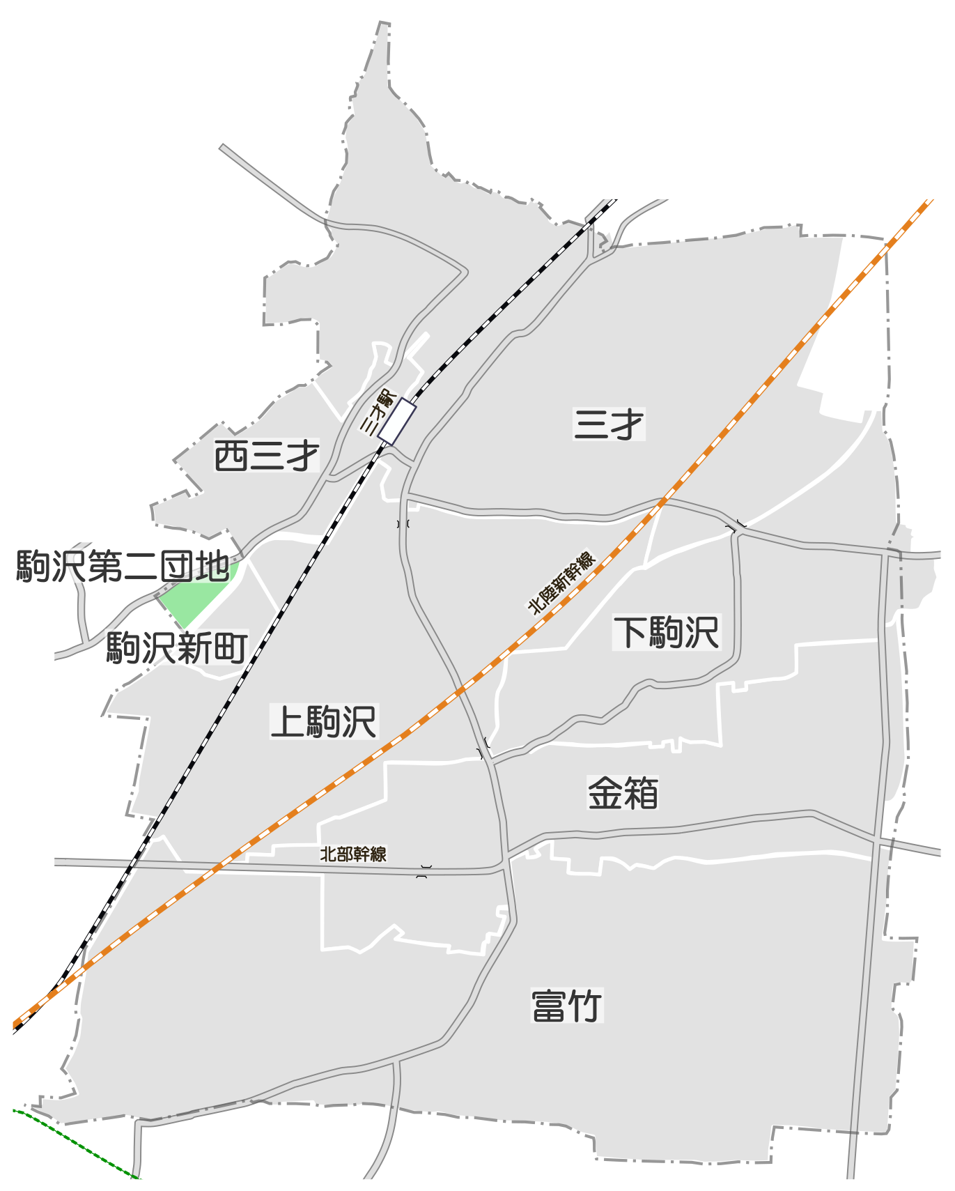 駒沢第二団地区